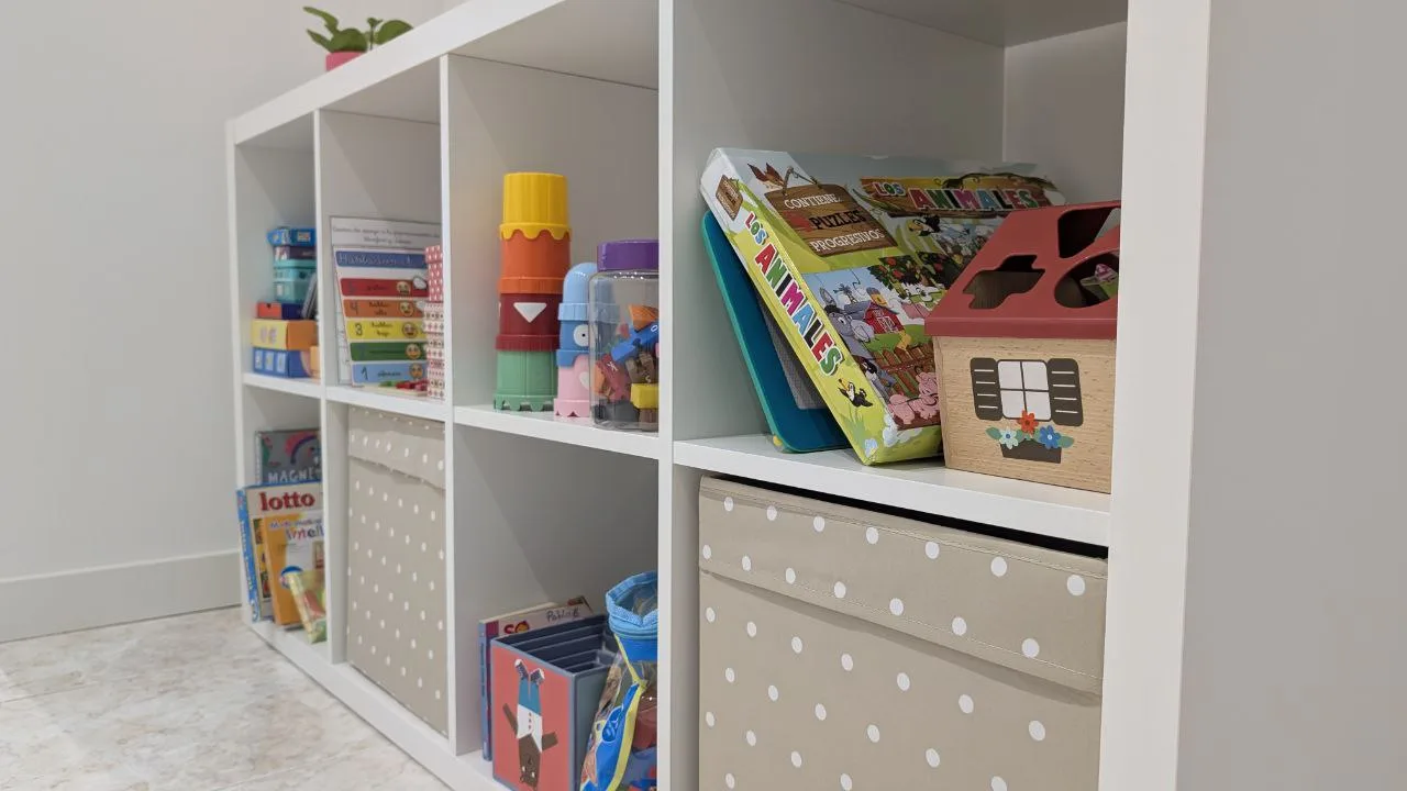 Material didáctico y juegos de estimulación en Logopedia Castelo